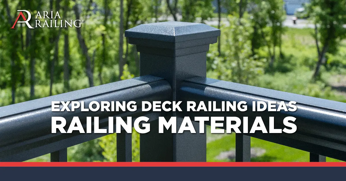 deck railing ideas blog cover