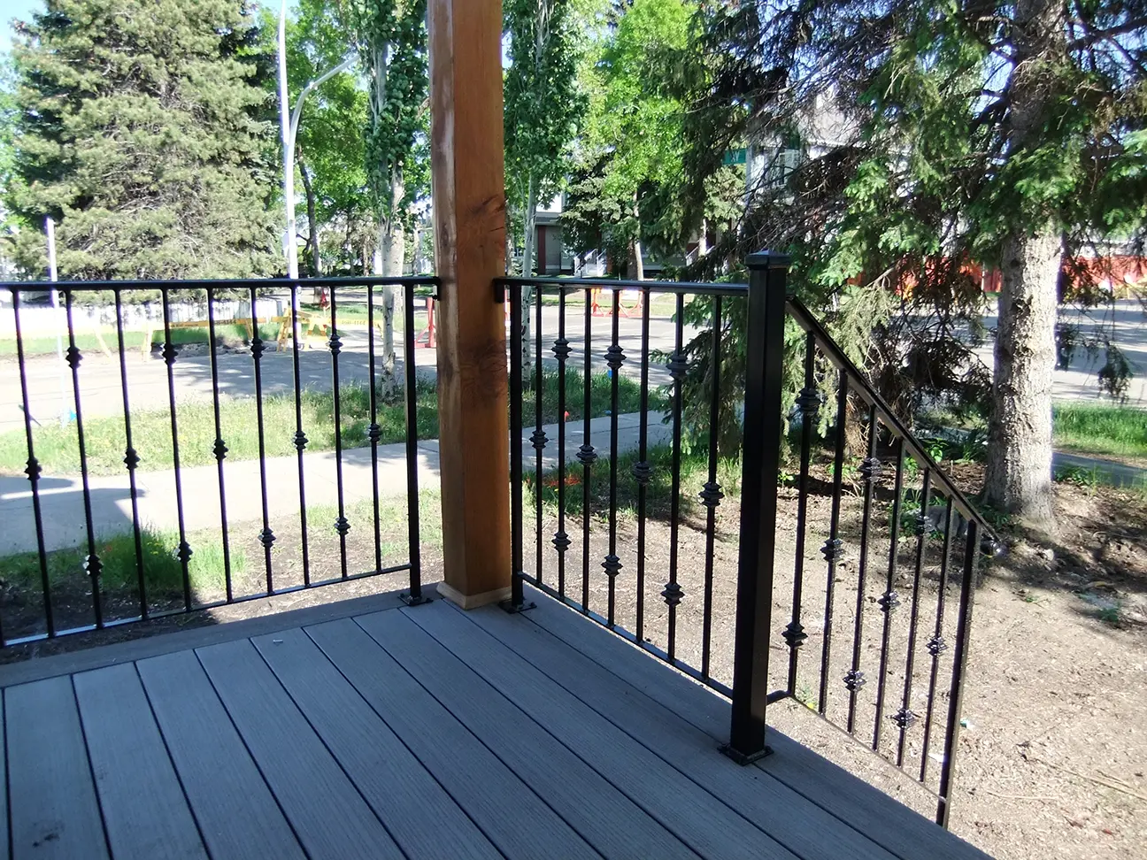 Steel Deck Railing