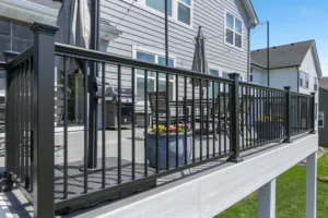 Aria Baluster Railing (Black)