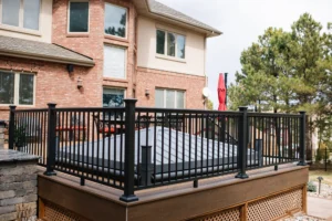 Aria Baluster Railing (Black)