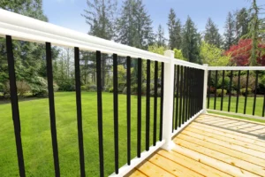Aria Baluster Railing Closeup (Piano)
