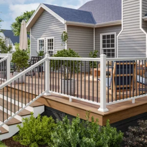 Aria Baluster Railing and Stair (Piano)